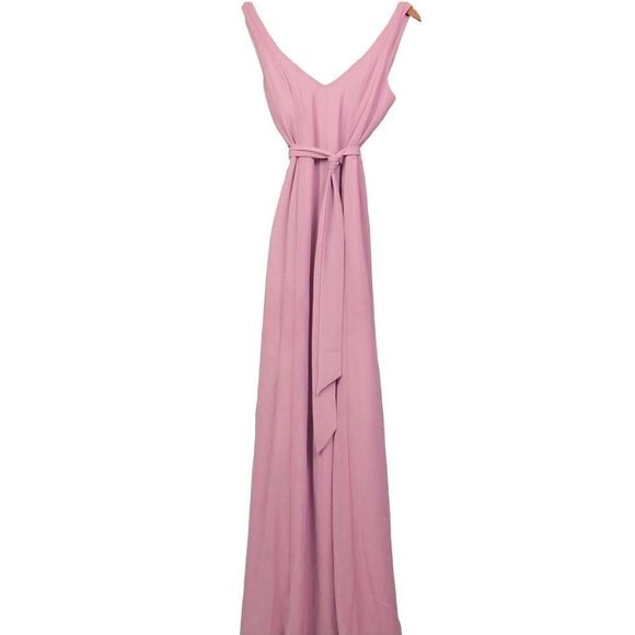Show Me Your Mumu Backless Tie-Front Gown – Dusty Rose, Size S - Picture 1 of 3